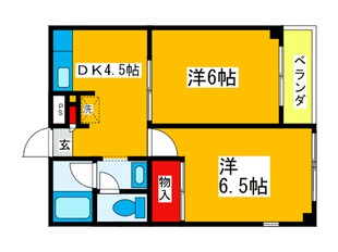 ファインコ－トの物件間取画像